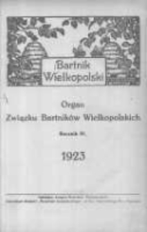 Bartnik Wielkopolski: organ Związku Bartników Wielkopolskich 1923 styczeń/luty R.4 Nr1/2