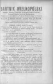 Bartnik Wielkopolski: organ Związku Bartników Wielkopolskich 1923 listopad/grudzień R.4 Nr11/12