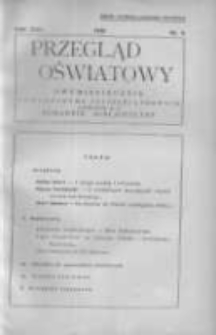 Przegląd Oświatowy: dwumiesięcznik Towarzystwa Czytelni Ludowych z dodatkiem p.n. Poradnik Bibljoteczny 1935 R.29 Nr4