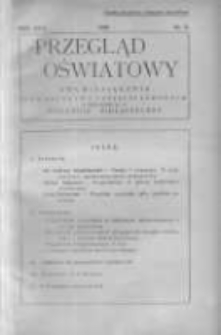 Przegląd Oświatowy: dwumiesięcznik Towarzystwa Czytelni Ludowych z dodatkiem p.n. Poradnik Bibljoteczny 1935 R.29 Nr5