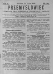 Przemysłowiec. 1908.07.25 R.5 nr30
