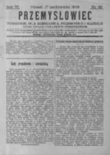 Przemysłowiec. 1908.10.17 R.6 nr42