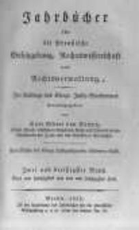 Jahrb&uuml;cher f&uuml;r die Preussische Gesetzgebung, Rechtswissenschaft und Rechtsverwaltung. 1828 Bd.32