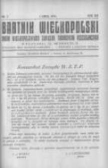 Bartnik Wielkopolski: organ Wielkopolskiego Związku Towarzystw Pszczelniczych 1931.07.01 R.12 Nr7