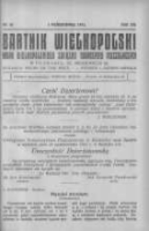 Bartnik Wielkopolski: organ Wielkopolskiego Związku Towarzystw Pszczelniczych 1931.10.01 R.12 Nr10
