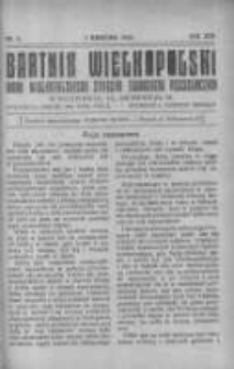 Bartnik Wielkopolski: organ Wielkopolskiego Związku Towarzystw Pszczelniczych 1932.09.01 R.13 Nr9
