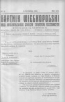 Bartnik Wielkopolski: organ Wielkopolskiego Związku Towarzystw Pszczelniczych 1932.11.01 R.13 Nr11