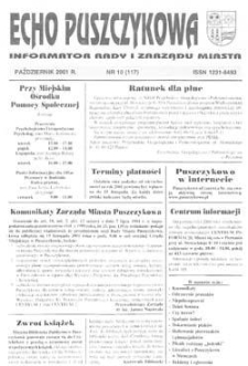 Echo Puszczykowa 2001 Nr10(117)