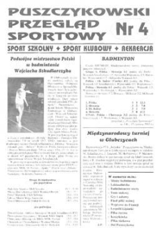 Puszczykowski Przegląd Sportowy 2001 Nr4