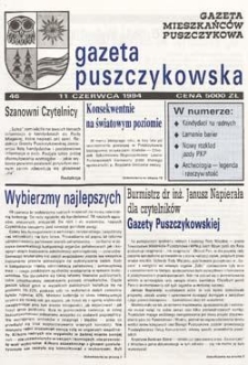 Gazeta Puszczykowska 1994.06.11 Nr46