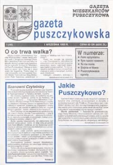 Gazeta Puszczykowska 1995.09.01 Nr1(48)