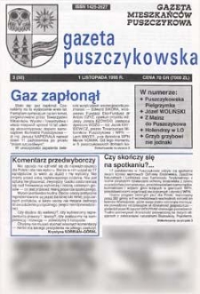 Gazeta Puszczykowska 1995.11.01 Nr3(50)