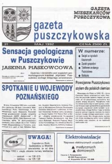 Gazeta Puszczykowska 1992 Nr31