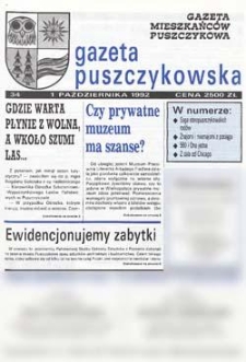 Gazeta Puszczykowska 1992 Nr34
