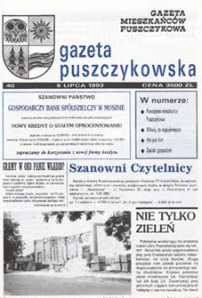 Gazeta Puszczykowska 1993 Nr40
