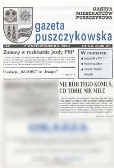 Gazeta Puszczykowska 1993 Nr42