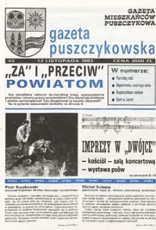 Gazeta Puszczykowska 1993 Nr43