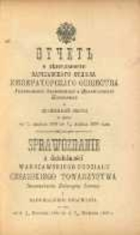 Sprawozdanie z działalności Warszawskiego Oddziału Cesarskiego Towarzystwa Rozmnażania Zwierzyny Łownej i Racjonalnego Polowania za czas od d. 1/13 Kwietnia 1892 do d. 1/13 Kwietnia 1893 r.