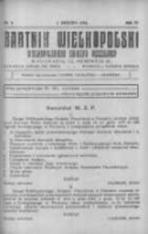 Bartnik Wielkopolski: Wielkopolskiego Związku Pszczelarzy 1934.04.01 R.15 Nr4