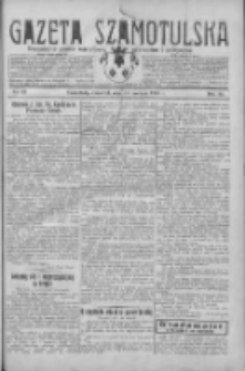 Gazeta Szamotulska: niezależne pismo narodowe, społeczne i polityczne 1930.06.19 R.9 Nr69