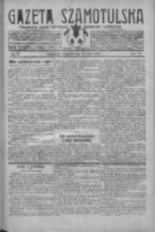 Gazeta Szamotulska: niezależne pismo narodowe, społeczne i polityczne 1930.07.31 R.9 Nr87