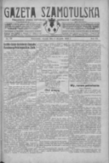 Gazeta Szamotulska: niezależne pismo narodowe, społeczne i polityczne 1930.08.05 R.9 Nr89