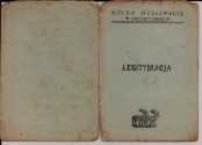 K&oacute;łko Myśliwskie w Krynicy Zdroju. Legitymacja. Kmietowicz Michał