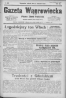 Gazeta Wągrowiecka: pismo ziemi pałuckiej 1935.08.31 R.15 Nr200