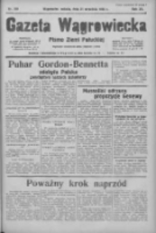Gazeta Wągrowiecka: pismo ziemi pałuckiej 1935.09.21 R.15 Nr218