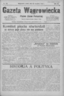 Gazeta Wągrowiecka: pismo ziemi pałuckiej 1935.09.25 R.15 Nr221