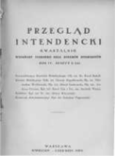 Przegląd Intendencki. 1929 R.4 zeszyt 2(14)