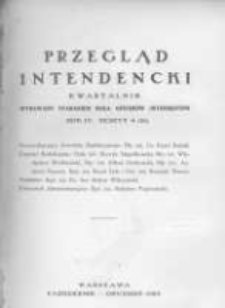 Przegląd Intendencki. 1929 R.4 zeszyt 4(16)