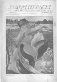 Salon Literacki: tygodnik literacko-artystyczny. 1922.12.09 zeszyt 1