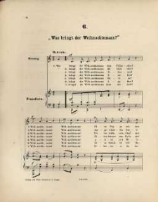 Acht Lieder aus der Kinderwelt: Nr 6, Was bringt der Weihnachtsmann ?