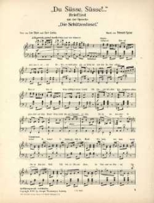 Du S&uuml;sse, S&uuml;sse! ...