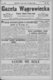 Gazeta Wągrowiecka: pismo ziemi pałuckiej 1935.11.13 R.15 Nr262