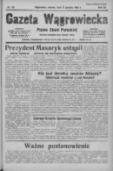 Gazeta Wągrowiecka: pismo ziemi pałuckiej 1935.12.17 R.15 Nr291