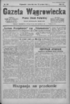 Gazeta Wągrowiecka: pismo ziemi pałuckiej 1935.12.19 R.15 Nr293