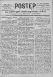 Postęp: pismo poświęcone sprawom rzemieślniczym i handlowym, wiadomościom politycznym i współczesnym 1890.04.20 R.1 Nr32