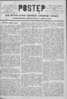 Postęp: pismo poświęcone sprawom rzemieślniczym i handlowym, wiadomościom politycznym i współczesnym 1890.05.29 R.1 Nr43