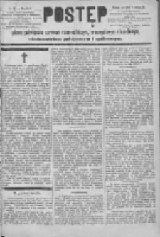 Postęp: pismo poświęcone sprawom rzemieślniczym i handlowym, wiadomościom politycznym i wsp&oacute;łczesnym 1890.06.05 R.1 Nr45