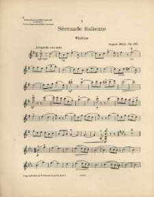 Op. 245, No. 1, Sérenade italienne