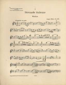 Op. 245, No. 1, S&eacute;renade italienne