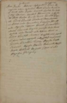 Luźne zapiski metrykalne udzielonych ślub&oacute;w