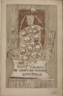 Breve Volumen in Caemeterio Sacromontano Sepultorum