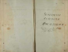 Genealogia Antenat&oacute;w Mycielskich Piącią stopniami wyż&eacute;j Linii Fundator&oacute;w Kongregacyi Xięży Filippin&oacute;w pod Gostyniem