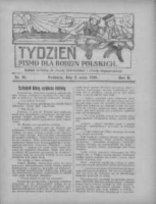 Tydzień: pismo dla rodzin polskich: dodatek niedzielny do "Gazety Szamotulskiej" i "Gazety Międzychodzkiej" 1926.05.02 R.2 Nr18