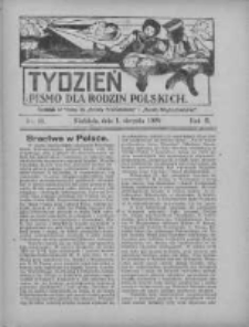 Tydzień: pismo dla rodzin polskich: dodatek niedzielny do "Gazety Szamotulskiej" i "Gazety Międzychodzkiej" 1926.08.01 R.2 Nr31