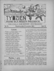 Tydzień: pismo dla rodzin polskich: dodatek niedzielny do "Gazety Szamotulskiej" i "Gazety Międzychodzkiej" 1926.12.19 R.2 Nr51