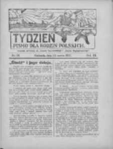 Tydzień: pismo dla rodzin polskich: dodatek niedzielny do "Gazety Szamotulskiej" i "Gazety Międzychodzkiej" 1927.03.13 R.3 Nr10